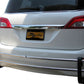 Vanguard Stainless Steel Rear Guards Rear Bumper Guards Bumper Guard for 2011-2017 nissan quest nan