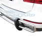 Vanguard Stainless Steel Rear Guards Rear Bumper Guards Bumper Guard for 2016-2016 mercedes-benz gle450 amg nan