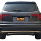 Vanguard Stainless Steel Rear Guards Rear Bumper Guards Bumper Guard for 2016-2019 honda pilot nan
