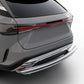 Vanguard Stainless Steel Rear Guards Rear Bumper Guards Bumper Guard for 2024-2025 lexus rx450h+ nan