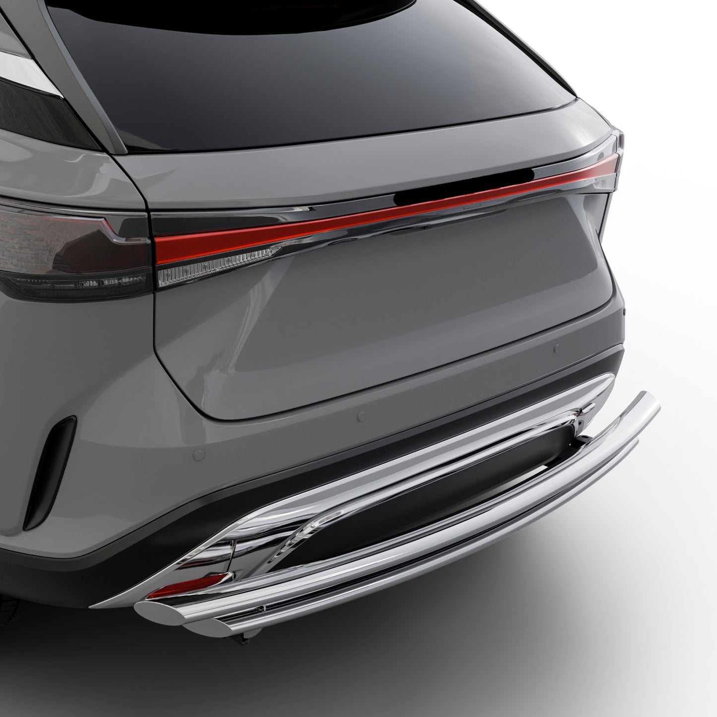 Vanguard Stainless Steel Rear Guards Rear Bumper Guards Bumper Guard for 2023-2025 lexus rx350h nan