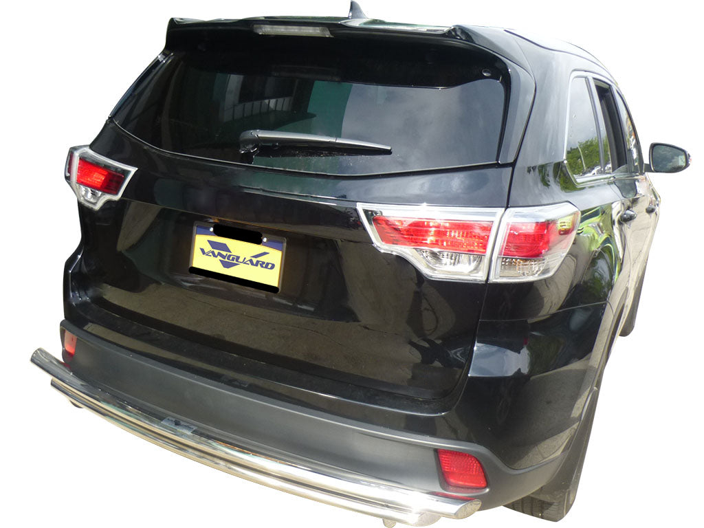 Vanguard Stainless Steel Rear Guards Rear Bumper Guards Bumper Guard for 2004-2006 lexus rx330 nan