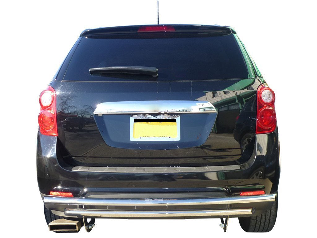 Vanguard Stainless Steel Rear Guards Rear Bumper Guards Bumper Guard for 2010-2017 chevrolet equinox nan