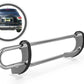 Vanguard Stainless Steel Rear Guards Rear Bumper Guards Bumper Guard for 2013-2020 nissan pathfinder nan