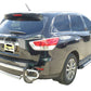 Vanguard Stainless Steel Rear Guards Rear Bumper Guards Bumper Guard for 2013-2020 nissan pathfinder nan