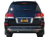 Vanguard Stainless Steel Rear Guards Rear Bumper Guards Bumper Guard for 2013-2021 lexus lx570 nan