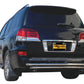 Vanguard Stainless Steel Rear Guards Rear Bumper Guards Bumper Guard for 2008-2011 lexus lx570 nan