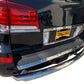 Vanguard Stainless Steel Rear Guards Rear Bumper Guards Bumper Guard for 2008-2011 lexus lx570 nan