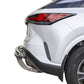Vanguard Stainless Steel Rear Guards Rear Bumper Guards Bumper Guard for 2023-2024 lexus rx350 nan