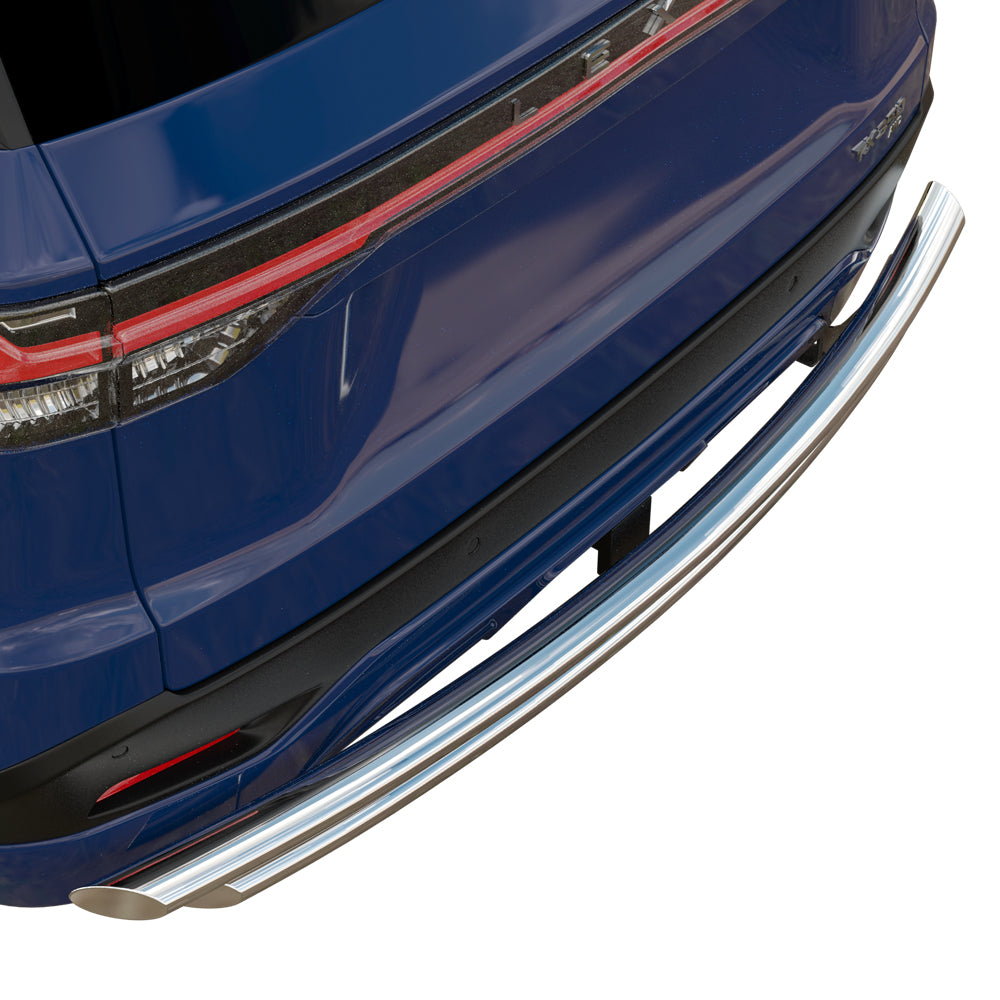 Vanguard Stainless Steel Rear Guards Rear Bumper Guards Bumper Guard for 2024-2025 lexus tx350 nan