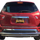 Vanguard Stainless Steel Rear Guards Rear Bumper Guards Bumper Guard for 2013-2020 nissan pathfinder nan