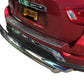 Vanguard Stainless Steel Rear Guards Rear Bumper Guards Bumper Guard for 2014-2020 infiniti qx60 nan