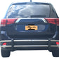 Vanguard Stainless Steel Rear Guards Rear Bumper Guards Bumper Guard for 2014-2020 mitsubishi outlander nan