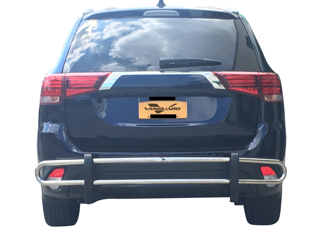 Vanguard Stainless Steel Rear Guards Rear Bumper Guards Bumper Guard for 2014-2021 mitsubishi outlander sport nan