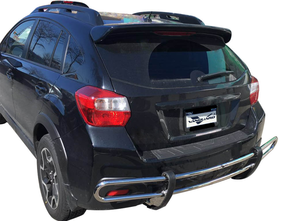 Vanguard Stainless Steel Rear Guards Rear Bumper Guards Bumper Guard for 2014-2018 subaru outback nan