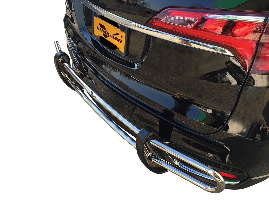 Vanguard Stainless Steel Rear Guards Rear Bumper Guards Bumper Guard for 2012-2017 toyota camry nan