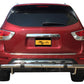Vanguard Stainless Steel Rear Guards Rear Bumper Guards Bumper Guard for 2013-2013 infiniti jx35 nan