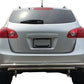 Vanguard Stainless Steel Rear Guards Rear Bumper Guards Bumper Guard for 2008-2013 nissan rogue nan