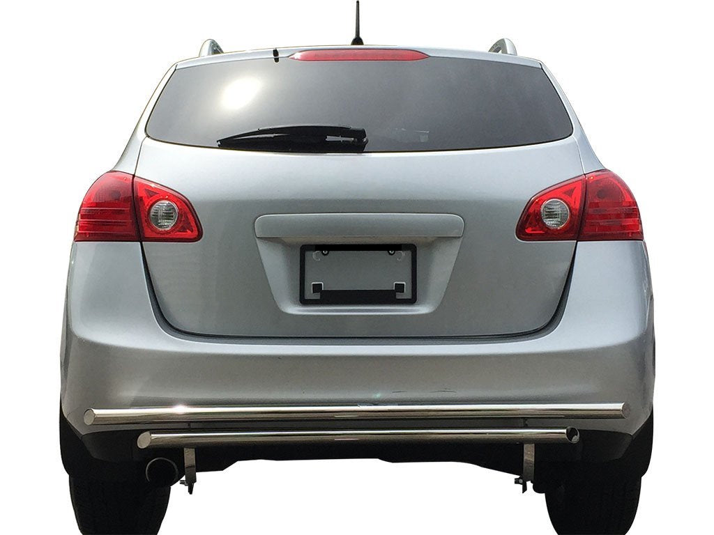Vanguard Stainless Steel Rear Guards Rear Bumper Guards Bumper Guard for 2014-2015 nissan rogue select nan