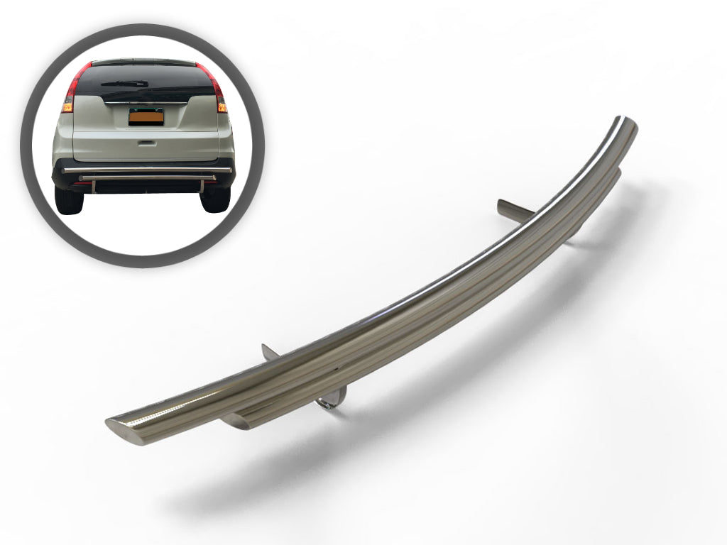 Vanguard Stainless Steel Rear Guards Rear Bumper Guards Bumper Guard for 2022-2024 acura mdx nan