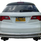 Vanguard Stainless Steel Rear Guards Rear Bumper Guards Bumper Guard for 2007-2012 acura rdx nan
