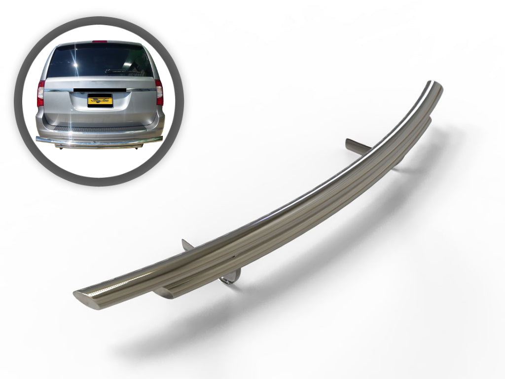 Vanguard Stainless Steel Rear Guards Rear Bumper Guards Bumper Guard for 2009-2014 volkswagen routan nan