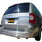 Vanguard Stainless Steel Rear Guards Rear Bumper Guards Bumper Guard for 2009-2014 volkswagen routan nan