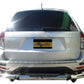 Vanguard Stainless Steel Rear Guards Rear Bumper Guards Bumper Guard for 2007-2013 subaru forester nan