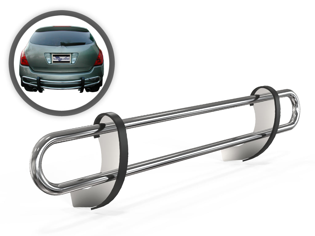 Vanguard Stainless Steel Rear Guards Rear Bumper Guards Bumper Guard for 2003-2007 nissan murano nan
