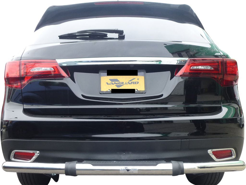 Vanguard Stainless Steel Rear Guards Rear Bumper Guards Bumper Guard for 2013-2018 acura rdx nan