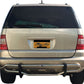 Vanguard Stainless Steel Rear Guards Rear Bumper Guards Bumper Guard for 2002-2005 mercedes-benz ml500 nan