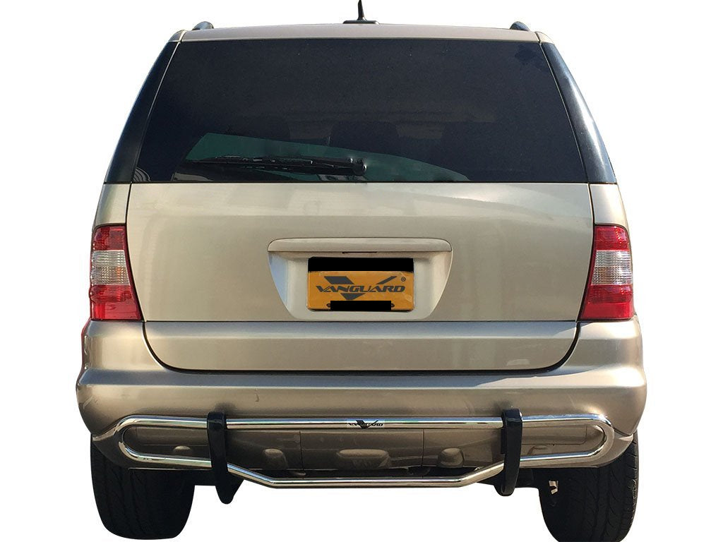 Vanguard Stainless Steel Rear Guards Rear Bumper Guards Bumper Guard for 2002-2005 mercedes-benz ml500 nan