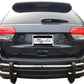 Vanguard Stainless Steel Rear Guards Rear Bumper Guards Bumper Guard for 2011-2016 jeep grand cherokee nan