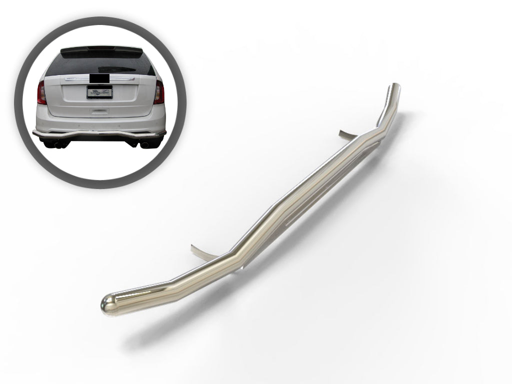 Vanguard Stainless Steel Rear Guards Rear Bumper Guards Bumper Guard for 2007-2014 ford edge nan
