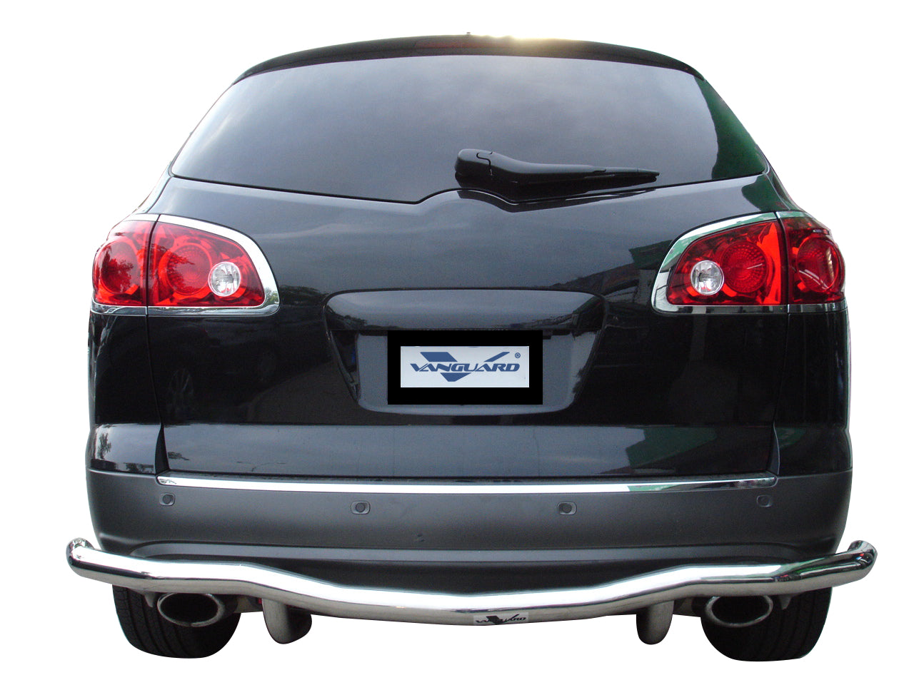 Vanguard Stainless Steel Rear Guards Rear Bumper Guards Bumper Guard for 2007-2016 gmc acadia nan