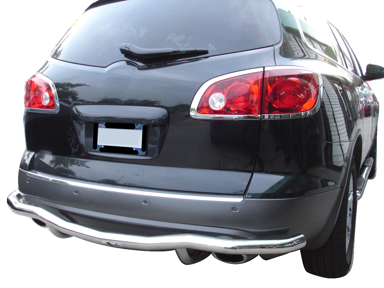 Vanguard Stainless Steel Rear Guards Rear Bumper Guards Bumper Guard for 2007-2016 gmc acadia nan