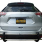 Vanguard Stainless Steel Rear Guards Rear Bumper Guards Bumper Guard for 2014-2018 nissan rogue nan