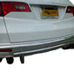 Vanguard Stainless Steel Rear Guards Rear Bumper Guards Bumper Guard for 2007-2012 acura rdx nan