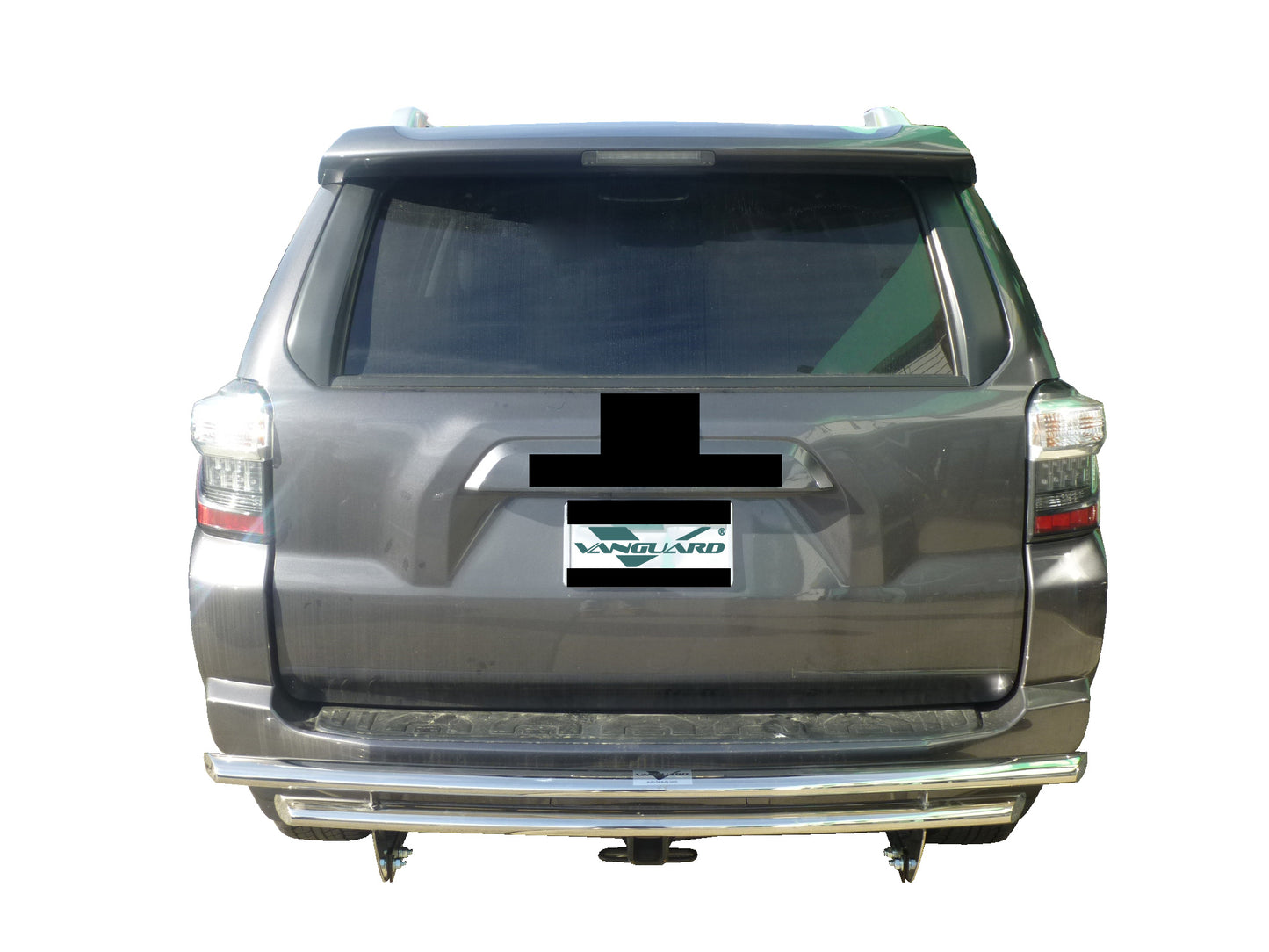 Vanguard Stainless Steel Rear Guards Rear Bumper Guards Bumper Guard for 2003-2009 lexus gx470 nan