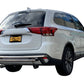 Vanguard Stainless Steel Rear Guards Rear Bumper Guards Bumper Guard for 2014-2020 mitsubishi outlander nan