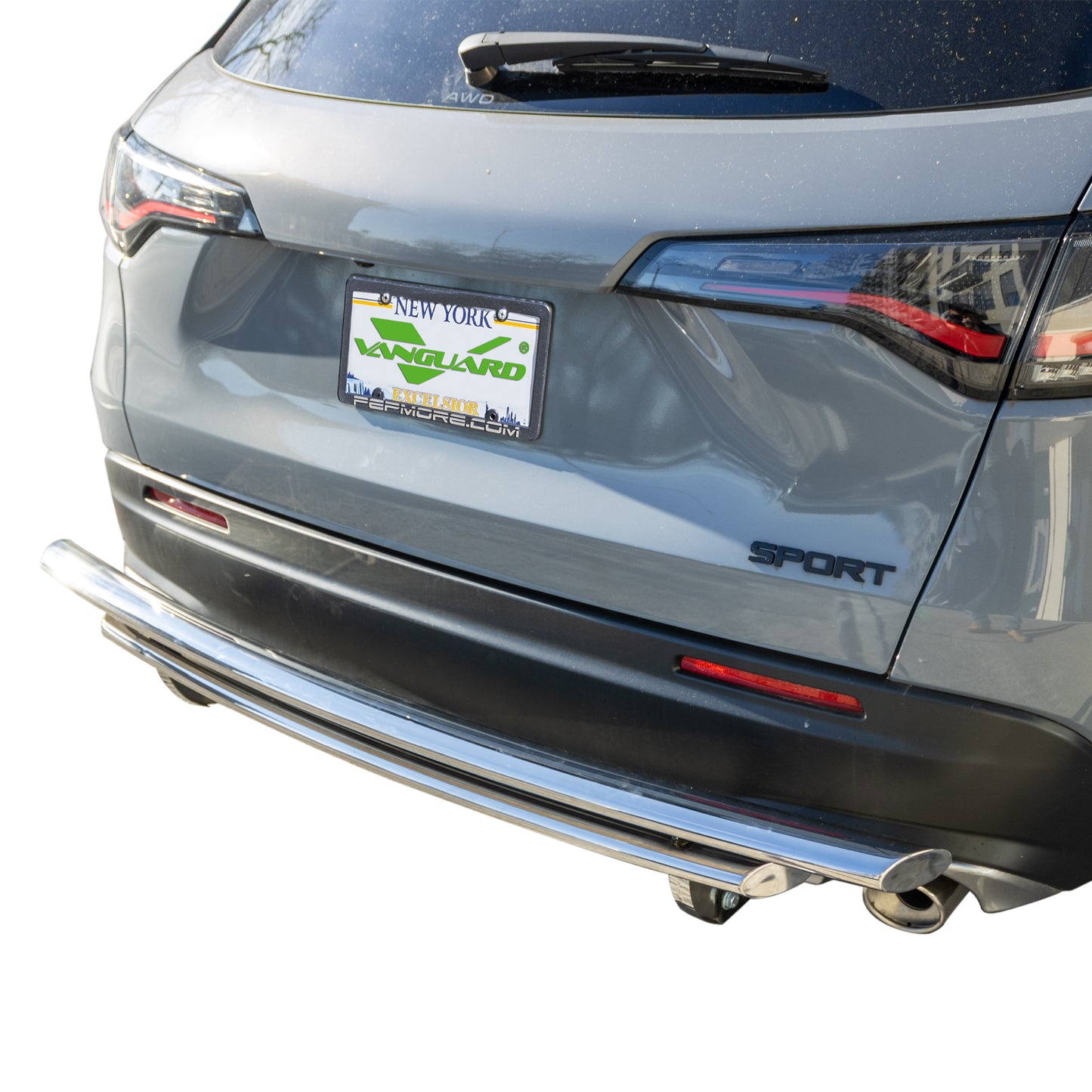 Vanguard Stainless Steel Rear Guards Rear Bumper Guards Bumper Guard for 2023-2024 honda hr-v nan