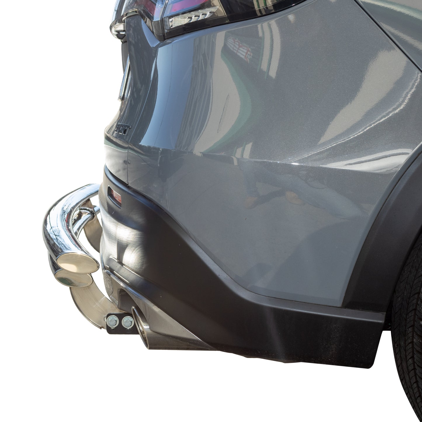 Vanguard Stainless Steel Rear Guards Rear Bumper Guards Bumper Guard for 2023-2024 honda hr-v nan