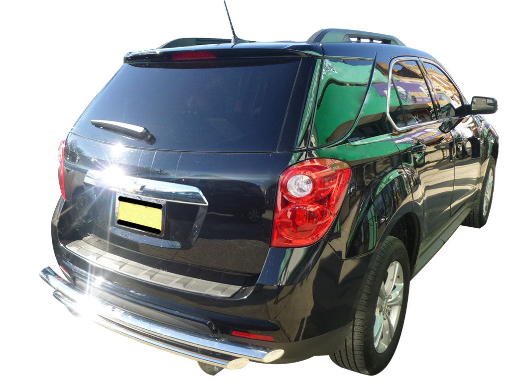 Vanguard Stainless Steel Rear Guards Rear Bumper Guards Bumper Guard for 2010-2017 chevrolet equinox nan