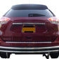 Vanguard Stainless Steel Rear Guards Rear Bumper Guards Bumper Guard for 2008-2020 nissan rogue nan