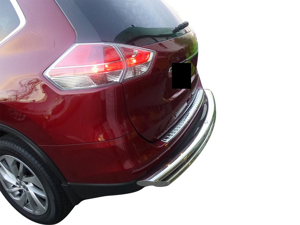 Vanguard Stainless Steel Rear Guards Rear Bumper Guards Bumper Guard for 2021-2024 nissan rogue nan