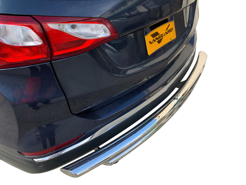 Vanguard Stainless Steel Rear Guards Rear Bumper Guards Bumper Guard for 2018-2024 gmc terrain nan