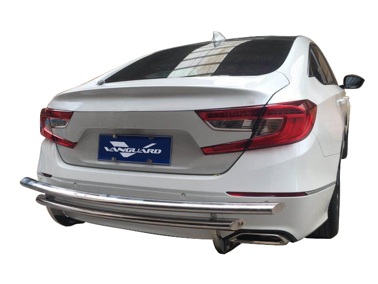 Vanguard Stainless Steel Rear Guards Rear Bumper Guards Bumper Guard for 2013-2017 honda accord nan