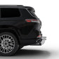 Vanguard Stainless Steel Rear Guards Rear Bumper Guards Bumper Guard for 2022-2024 jeep grand cherokee nan