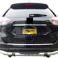 Vanguard Stainless Steel Rear Guards Rear Bumper Guards Bumper Guard for 2014-2015 nissan rogue select nan