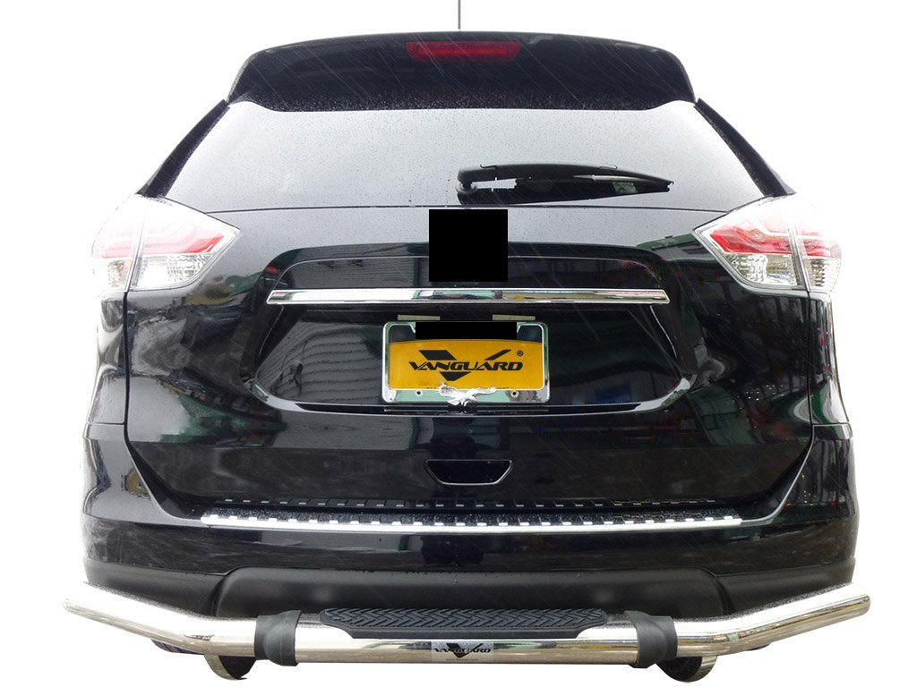 Vanguard Stainless Steel Rear Guards Rear Bumper Guards Bumper Guard for 2014-2015 nissan rogue select nan